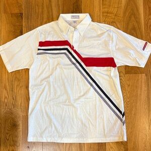 Men’s Vintage Mark Scot polo shirt, Sz Large